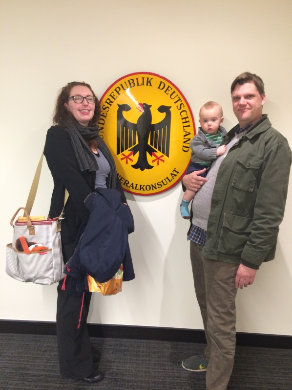 Familie Brose at the Consulate